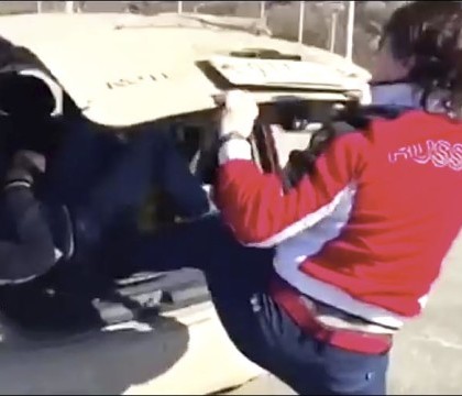 Ce s-a intamplat dupa ce un sofer i-a taiat calea "celei mai puternice femei din Siberia". "Am vrut sa-i dau o lectie" - VIDEO 