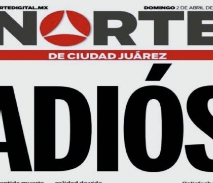 Un ziar din Mexic se inchide, dupa ce o jurnalista a fost asasinata: "Adios!" Un ziar din Mexic se inchide, dupa ce o jurnalista a fost asasinata: "Adios!"