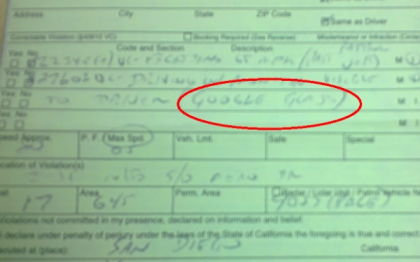 Pentru ce a luat amenda o femeie din San Diego. Ce i-a scris politistul in procesul verbal Pentru ce a luat amenda o femeie din San Diego. Ce i-a scris politistul in procesul verbal