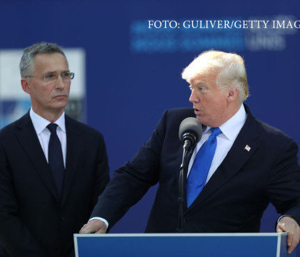 Donald Trump merge la summit-ul G7, dupa ce la reuniunea NATO i-a criticat pe aliatii rau-platnici. Replica presedintelui roman