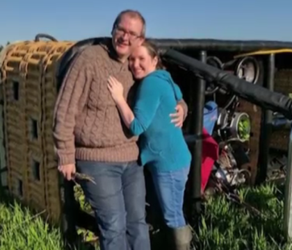 Un canadian si-a cerut iubita in casatorie intr-un balon cu aer cald, iar ea a spus DA. Ce s-a intamplat cu ei cateva minute mai tarziu