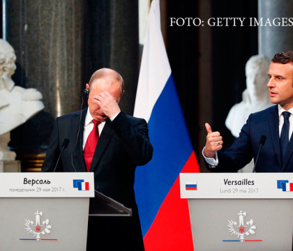 Macron, declaratii indraznete la intalnirea cu Putin. Presedintele rus a spus ca nu i-ar fi acceptat asta lui Hollande