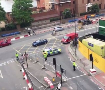 "Explozie controlata" la Londra, in apropiere de locul unde SUA construiesc o noua ambasada. Ce a declansat alerta - VIDEO