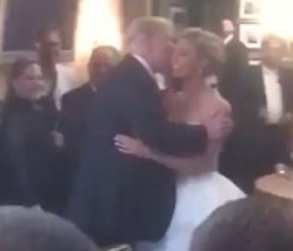 Donald Trump a dat buzna la o nunta sarbatorita intr-un club al sau in New Jersey. Reactia invitatilor cand l-au vazut. VIDEO