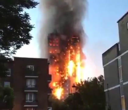 Marturii din infernul declansat in turnul care a luat foc in Londra. Cum a reusit un tanar sa coboare de la etajul 17  - VIDEO