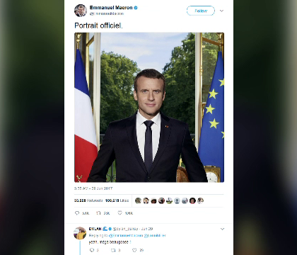 Emmanuel Macron vrea un portret cu 5 cm mai mare. Dorinta presedintelui atrage cheltuieli in plus de 3 milioane de euro Emmanuel Macron vrea un portret cu 5 cm mai mare. Dorinta presedintelui atrage cheltuieli in plus de 3 milioane de euro