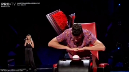 Lidia Isac a intors toate scaunele la Vocea Romaniei. Loredana: "M-ai facut sa plang." Tudor Chirila a aplaudat-o in picioare. Lidia: "M-am indragostit de cineva si acel cineva e ... Tudor" - VIDEO