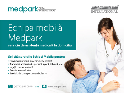 (P) Medpark lanseaza " Echipa Mobila" - serviciu de asistenta medicala la domiciliu (P) Medpark lanseaza " Echipa Mobila" - serviciu de asistenta medicala la domiciliu