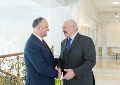 Igor Dodon s-a intalnit cu omologul sau Alexandr Lukasenko intr-o vizita in Belarus. Despre ce au discutat acestia - GALERIE FOTO/VIDEO