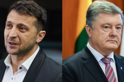 Zelenski si Porosenko s-au certat intr-o emisiune televizata in direct. Zelenski a inchis telefonul Zelenski si Porosenko s-au certat intr-o emisiune televizata in direct. Zelenski a inchis telefonul