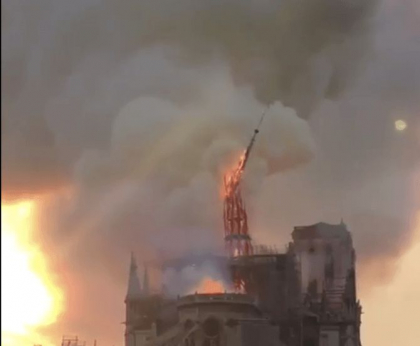 Incendiu Notre Dame, 15 aprilie, la exact 107 ani dupa scufundarea Titanicului