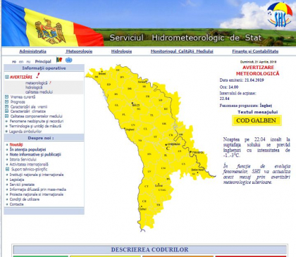 Meteorologii au emis un nou cod galben. Pana cand se va mentine acesta