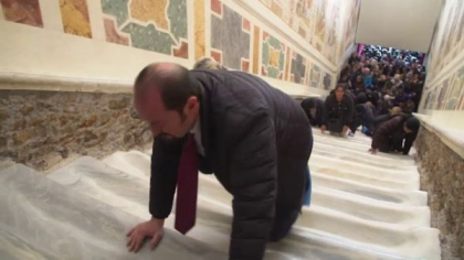 Scara pe care a pasit Isus, tinuta ascunsa sute de ani. Ce s-a gasit sub ea