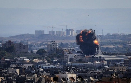 Bebelus palestinian ucis in urma unui raid aerian israelian in Fasia Gaza Bebelus palestinian ucis in urma unui raid aerian israelian in Fasia Gaza