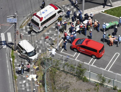 Un sofer a intrat cu masina intr-un grup de copii, in Japonia. Bilantul victimelor Un sofer a intrat cu masina intr-un grup de copii, in Japonia. Bilantul victimelor