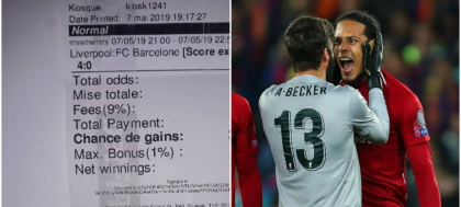 Biletul serii in UEFA Champions League! Un parior a nimerit scorul corect la Liverpool - Barcelona! Cat a castigat! Biletul serii in UEFA Champions League! Un parior a nimerit scorul corect la Liverpool - Barcelona! Cat a castigat!