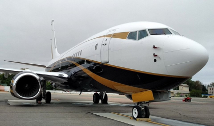 Un avion de lux a aterizat zilele trecute la Chisinau si ar fi plecat astazi. Aeronava a venit tocmai din Miami - FOTO/VIDEO