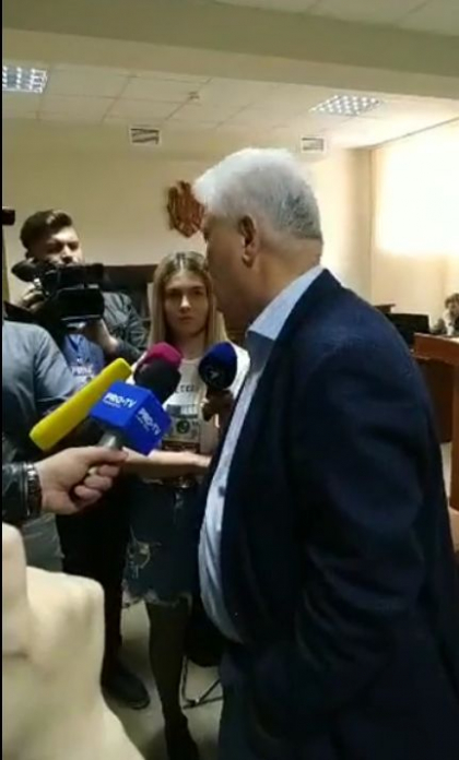 Vladimir Voronin, la prima sedinta in dosarul lui Grigorciuc: "Este un spectacol inscenat de Sarbu si cu medicul care a scris documentul respectiv" 