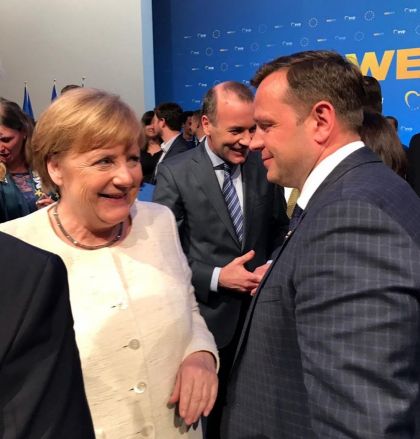 Andrei Nastase s-a intalnit cu Angela Merkel. Care a fost mesajul cancelarului Germaniei - FOTO Andrei Nastase s-a intalnit cu Angela Merkel. Care a fost mesajul cancelarului Germaniei - FOTO