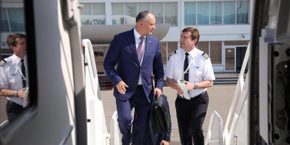 INFOGRAFIC/ Calatoriile lui Igor Dodon: Cate au fost si cat au costat - ZdG.md