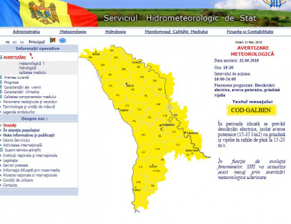 Avertizare de vreme severa: un nou cod galben de descarcari electrice, grindina, vijelie si averse puternice, anuntat de meteorologi pentru toata tara - FOTO Avertizare de vreme severa: un nou cod galben de descarcari electrice, grindina, vijelie si averse puternice, anuntat de meteorologi pentru toata tara - FOTO