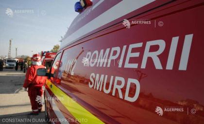 Un autocar cu aproximativ 50 de persoane, in majoritate copii - rasturnat in Romania
