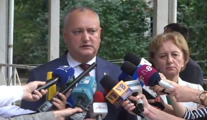 Vom avea anticipate. O spune Igor Dodon, care a iesit sa faca declaratii dupa Consiliul Republican al formatiunii Vom avea anticipate. O spune Igor Dodon, care a iesit sa faca declaratii dupa Consiliul Republican al formatiunii
