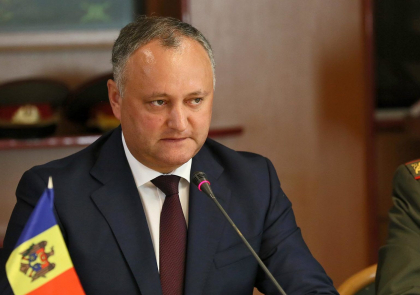 Presedintele Igor Dodon anunta ca va sustine o conferinta de presa 