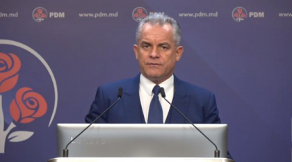 Partidul lui Vlad Plahotniuc anunta al doilea briefing pentru ziua de astazi