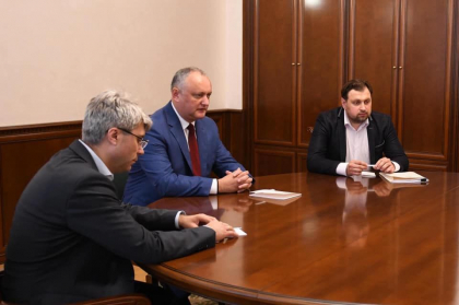 Igor Dodon s-a intalnit cu oficiali din Rusia, UE si SUA inainte de sedinta Parlamentului - FOTO Igor Dodon s-a intalnit cu oficiali din Rusia, UE si SUA inainte de sedinta Parlamentului - FOTO