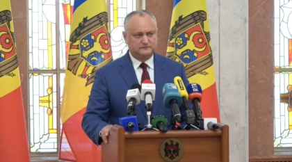 LIVE TEXT. Declaratiile lui Igor Dodon in cadrul conferintei de presa: „Suntem in preajma unei destabilizari masive a situatie din RM. Dragi cetateni, nu iesiti, va rog, in strada. Vor fi adusi provocatori, iar politia se va face ca nu vede” LIVE TEXT. Declaratiile lui Igor Dodon in cadrul conferintei de presa: „Suntem in preajma unei destabilizari masive a situatie din RM. Dragi cetateni, nu iesiti, va rog, in strada. Vor fi adusi provocatori, iar politia se va face ca nu vede”