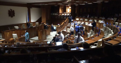 In cateva minute incepe ceremonia de învestire a Guvernului Sandu 