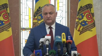 Igor Dodon, dupa ce a fost suspendat: "Singura cale de iesire este mobilizarea externa si interna, presiunea asupra uzurpatorilor" Igor Dodon, dupa ce a fost suspendat: "Singura cale de iesire este mobilizarea externa si interna, presiunea asupra uzurpatorilor"