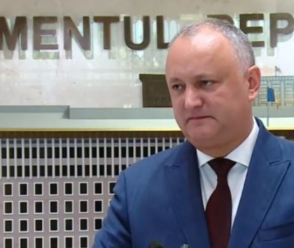 Igor Dodon sustine un briefing de presa: "Cuiva poate sa-i crape nervii. Gata s-a terminat"