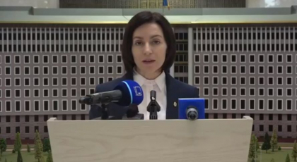 Briefing de presa, sustinut de Maia Sandu, cu referire la ultima declaratie a Uniunii Europene: „UE recunoaste Guvernul votat ieri la Chisinau” - VIDEO
Briefing de presa, sustinut de Maia Sandu, cu referire la ultima declaratie a Uniunii Europene: „UE recunoaste Guvernul votat ieri la Chisinau” - VIDEO
