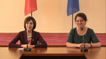 Maia Sandu a prezentat-o pe noul ministru al Educatiei, Culturii si Cercetarii