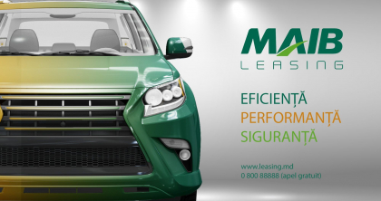 MAIB-Leasing – Eficienta. Performanta. Siguranta