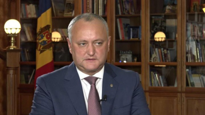 Igor Dodon: "Moldova a depasit criza politica" - VIDEO