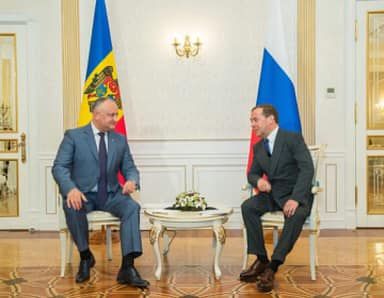 Igor Dodon, la discutii cu Dmitrii Medvedev si Dmitrii Kozak - FOTO Igor Dodon, la discutii cu Dmitrii Medvedev si Dmitrii Kozak - FOTO