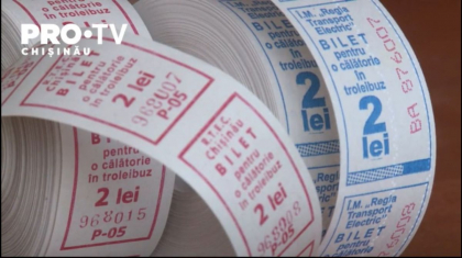 Biletele noi pentru calatoriile cu troleibuzul au intrat deja in circulatie. Cum arata tichetele care nu vor putea fi falsificate, potrivit celor de la RTEC - FOTO