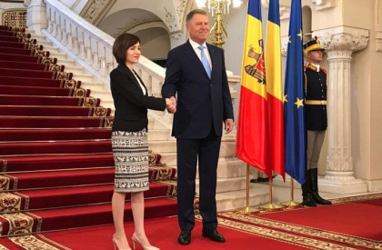 Maia Sandu si Klaus Iohannis au facut declaratii de presa la Palatul Cotroceni - VIDEO