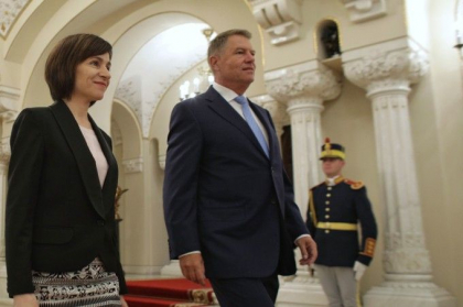 Premierul RM, Maia Sandu, la Cotroceni: „Avem mare nevoie de sprijinul Romaniei”