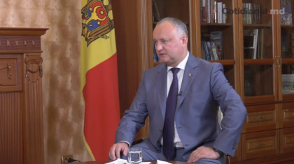 Igor Dodon: "In ultima saptamana oamenii lui Plahotniuc au mai scos un miliard din tara" - VIDEO Igor Dodon: "In ultima saptamana oamenii lui Plahotniuc au mai scos un miliard din tara" - VIDEO