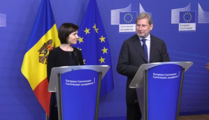 Ce spune Comisarul UE, Johannes Hahn, despre finantarea tarii noastra, dupa vizita facuta de Maia Sandu la Bruxelles - VIDEO