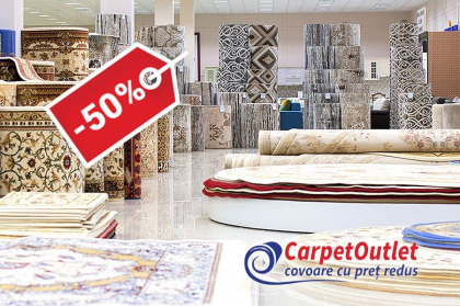 CarpetOutlet — mii de covoare la jumatate de pret!