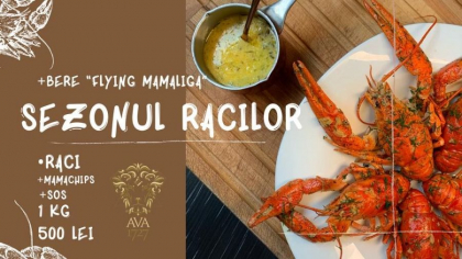 SEZONUL RACILOR DESCHIS! SAVUREAZA-I LA AVA 1727 WINE&RESTAURANT