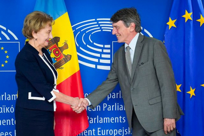 Zinaida Greceanii si Maia Sandu au avut o intrevedere cu Presedintele Parlamentului European Zinaida Greceanii si Maia Sandu au avut o intrevedere cu Presedintele Parlamentului European