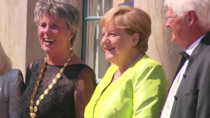 Aparitie surprinzatoare a Angelei Merkel la un eveniment, dupa crizele de tremurat - GALERIE FOTO