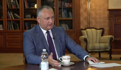 Pe cine il vede primar al capitalei, seful statului. Igor Dodon, despre alegerile locale