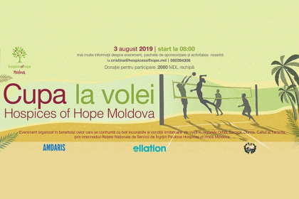 Vor juca volei in scop caritabil. 80 de amatori vor participa sambata la Prima Cupa de Volei de Plaja Hospices of Hope Moldova Vor juca volei in scop caritabil. 80 de amatori vor participa sambata la Prima Cupa de Volei de Plaja Hospices of Hope Moldova